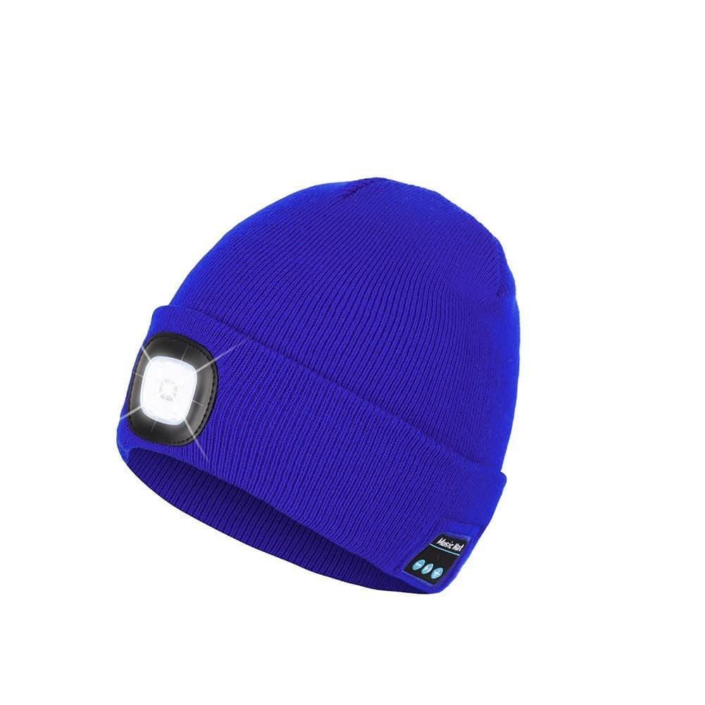 Bonnet LED bleu royal