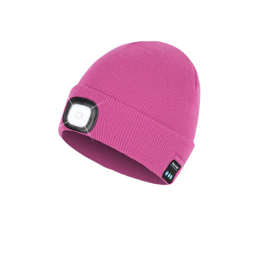 Bonnet LED rose bonbon