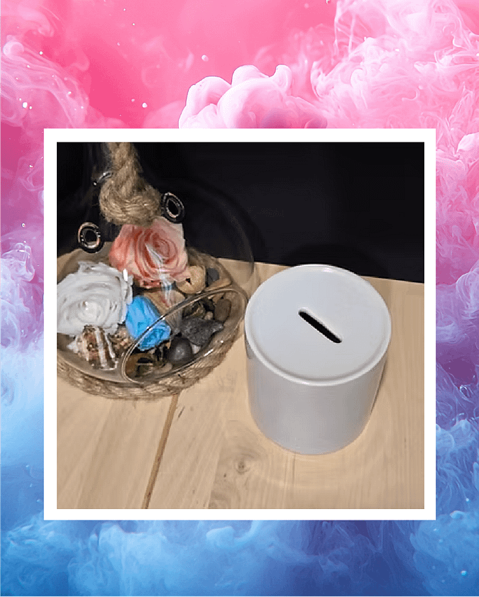 Tirelire pour sublimation