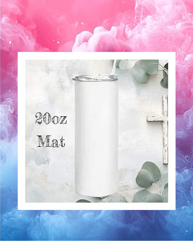 Tumbler 20 oz au fini mat