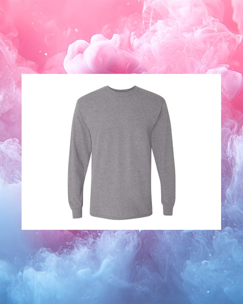 T-shirtlong8400_graphitecendré