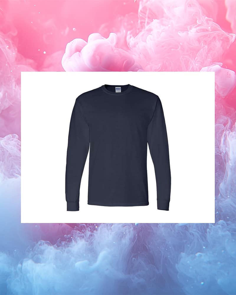 T-shirtlong8400_marine