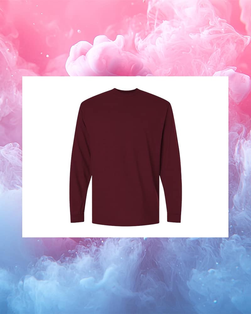 T-shirtlong8400_marron